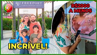 OUTLET em Lisboa Portugal | Freeport - Thaisa Tonin