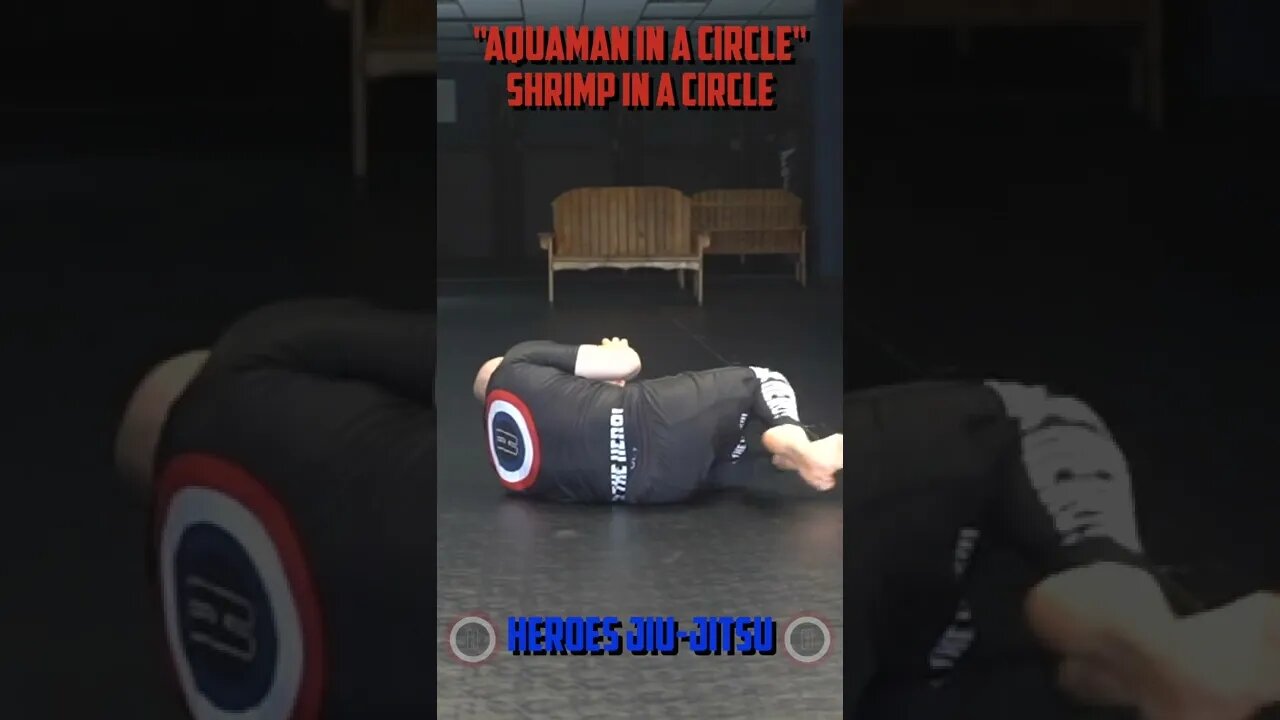 Heroes Training Center | Jiu-Jitsu & MMA Solo Drill "Shrimp In A Circle" | Yorktown Heights #Shorts