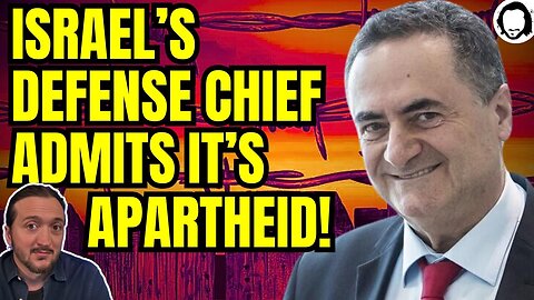 Israel's New Defense Chief Admits It's Apartheid!