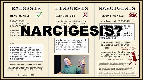 NARCIGESIS | The single biggest problem with Christianity