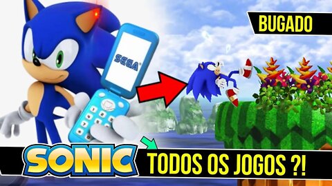 Jogos do SOnic para CELULAR ?! - Todos os jogos portateis do Sonic