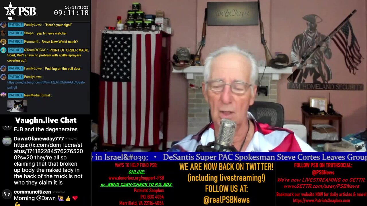 2023-10-11 09:04 EDT - Straight Shootin': with Thumper