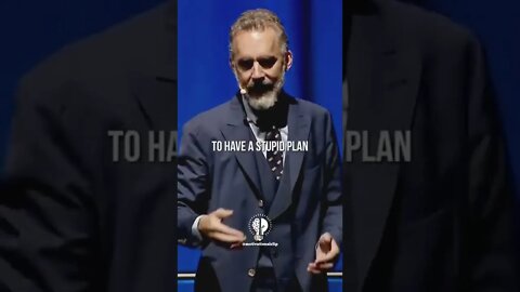 A stupid plan ❤️ is way better than no plan! 🎯 -Jordan Peterson #shorts #motivation #mindset