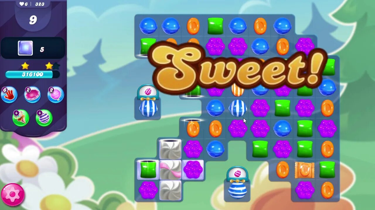 Candy Crush Saga Level 323