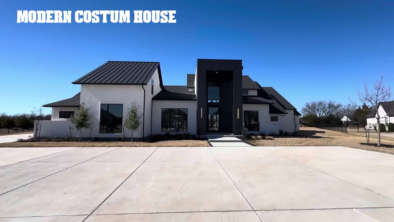 MODERN CUSTOM HOUSE TOUR NEAR DALLAS TEXAS THAT YOU WILL NOT WANT TO LEAVE!