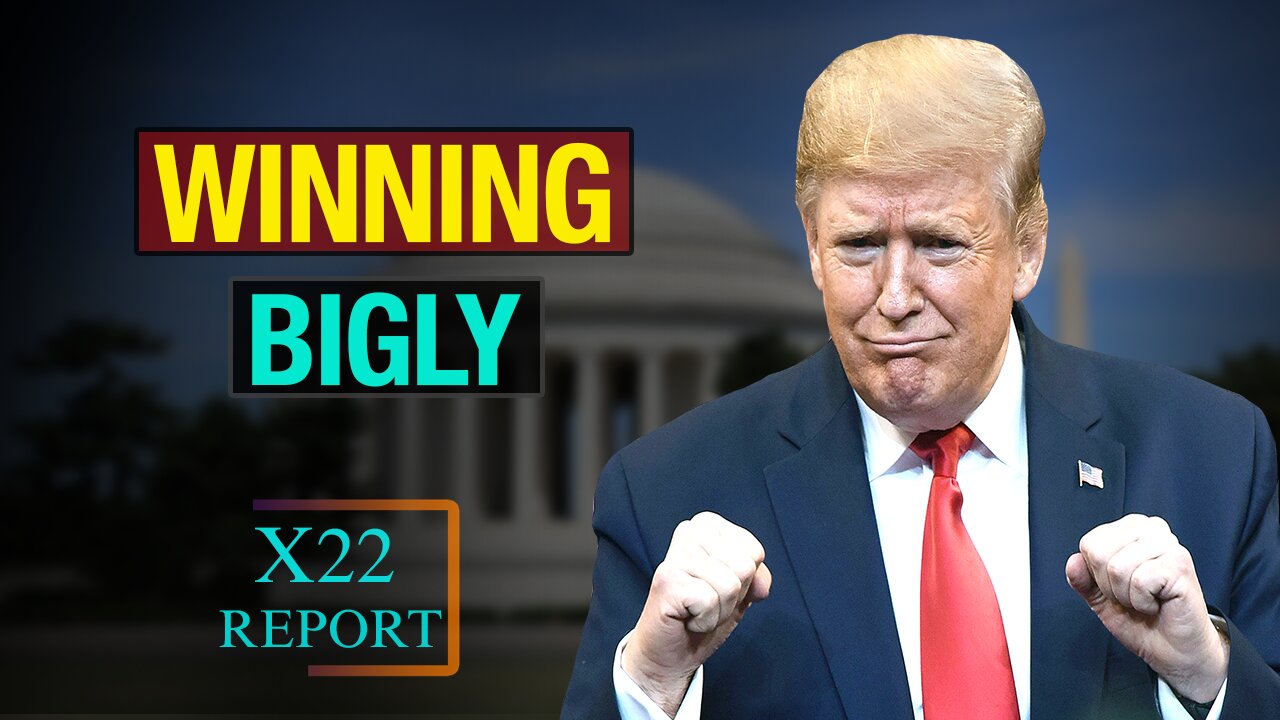 X22 Report Today - The Possibility Of A Terrorist Attack, Winning Bigly!