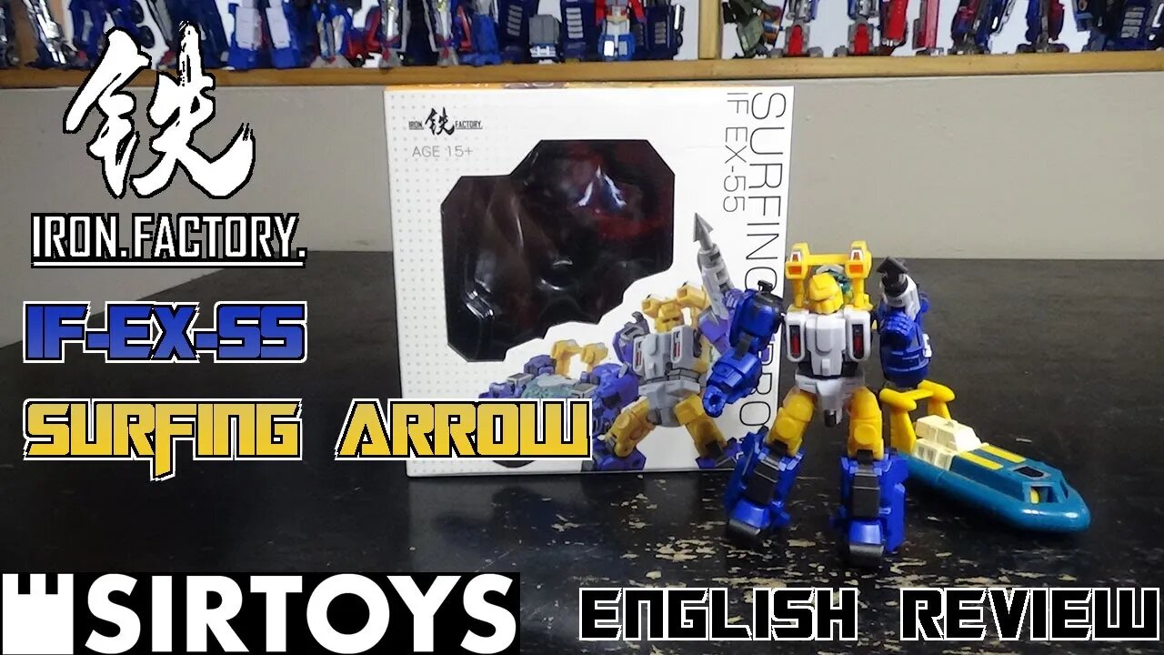 Video Review for Iron Factory - IF EX-55 - Surfing Arrow