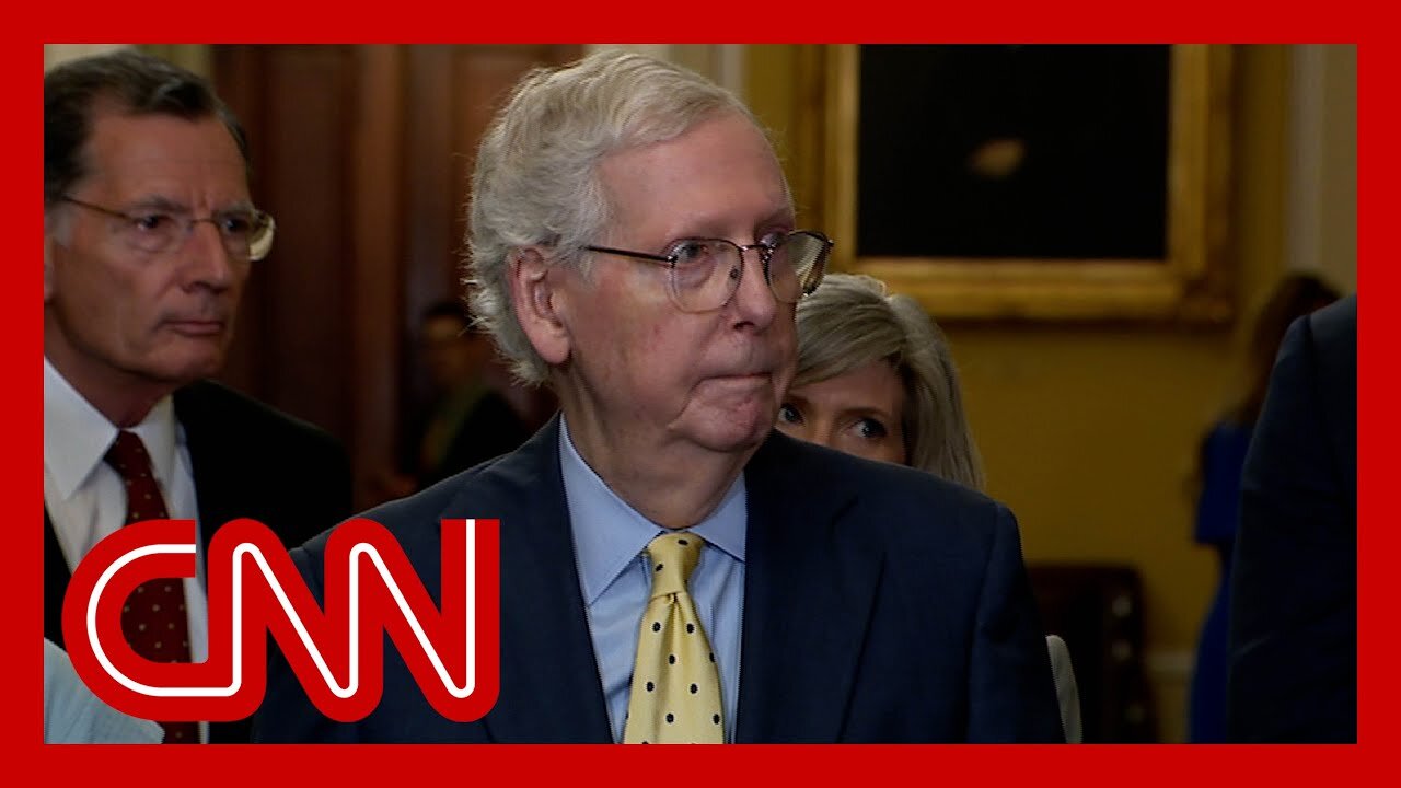 See McConnell's response when asked about Trump verdict