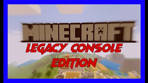 Minecraft legacy console edition (PS4)