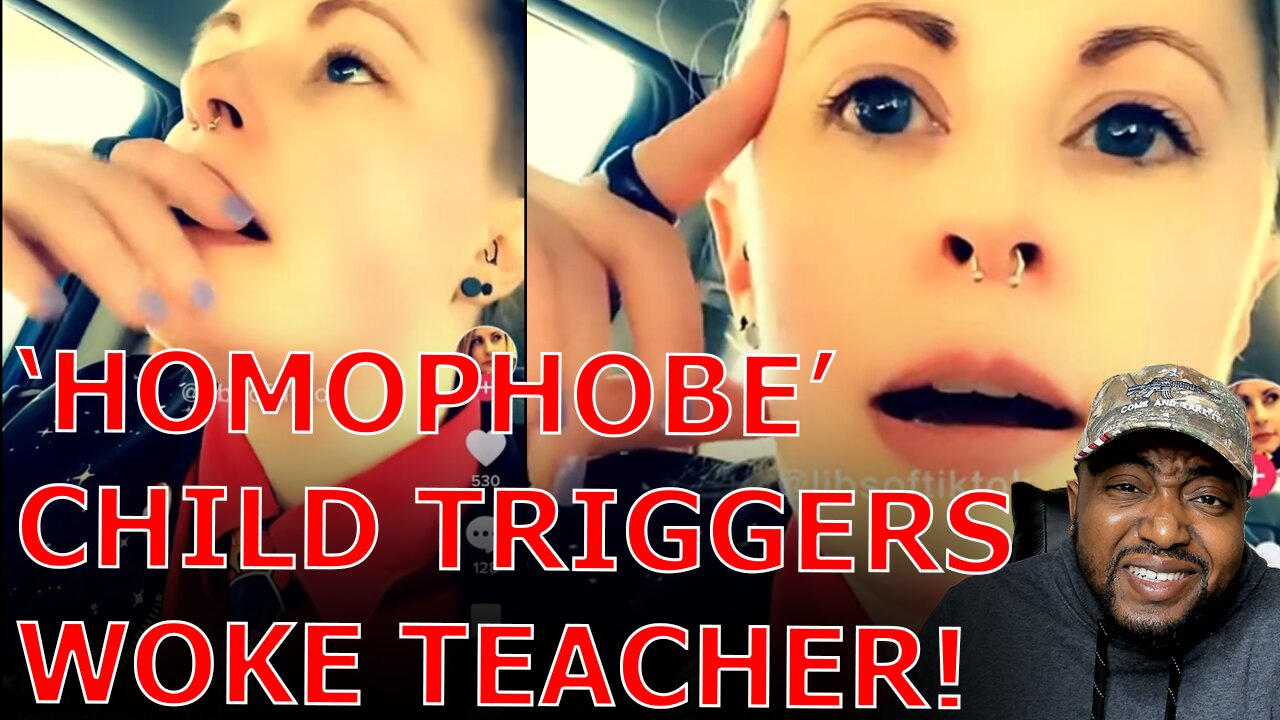 WOKE Non-Binary Teacher Almost Breaks Down In Tears Calling Student Homophobic For Misgendering Her