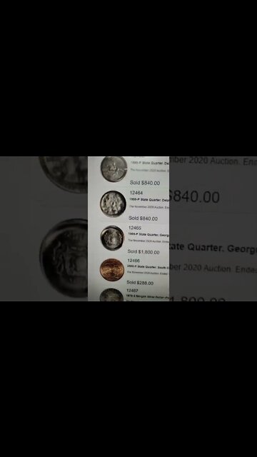 State Quarter Worth More than 25 cents! #coins