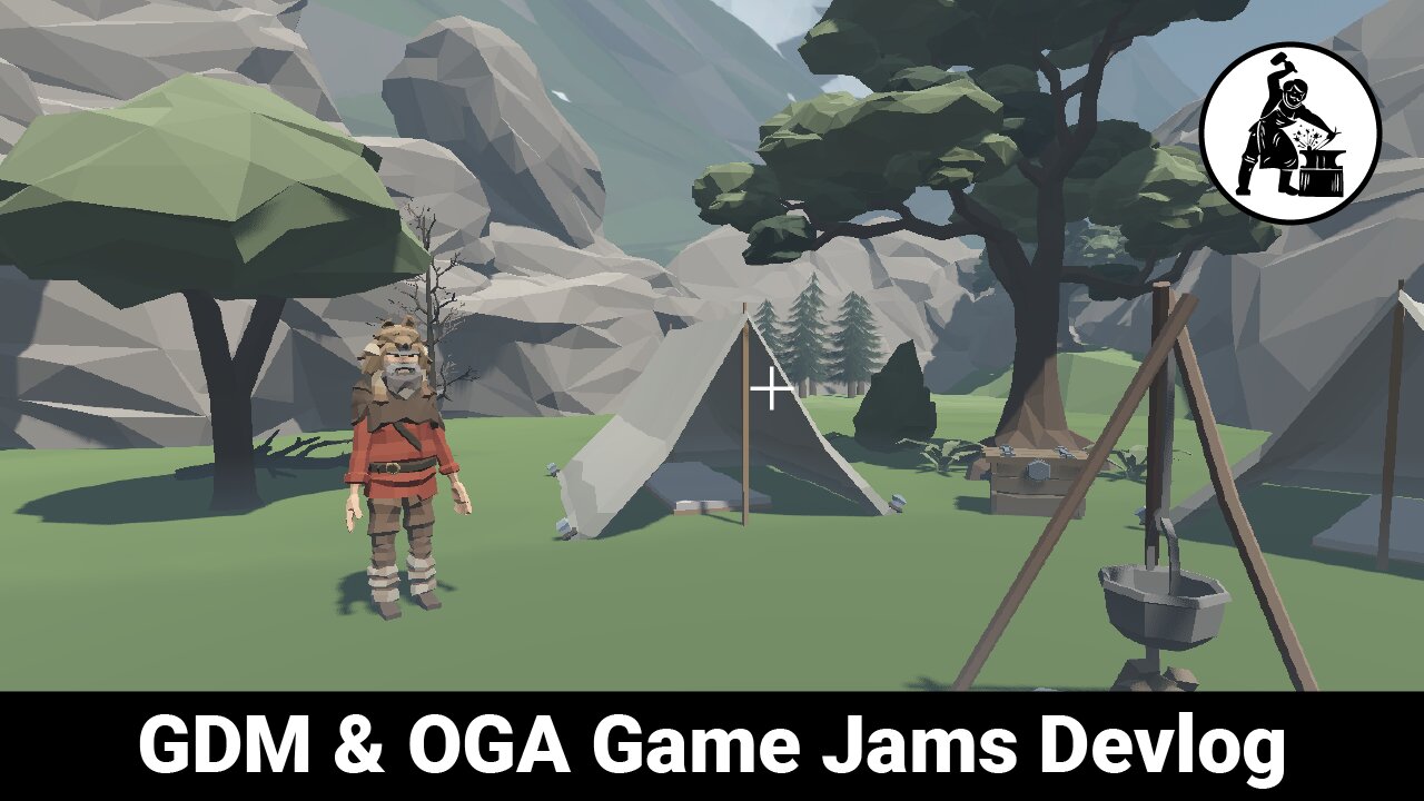 The Frontiersmen - Game Develop Month & Open Game Art Spring 2023 Game Jam Devlog