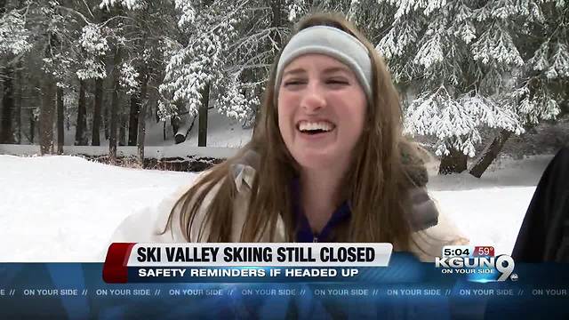 Mt. Lemmon snow and safety reminders