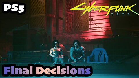 Cyberpunk 2077 | FINALE Roof Decisions Nocturne OP55N1 [PS5 1.5 Female V CORPO]