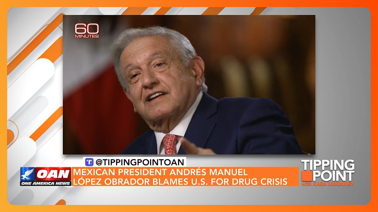 Mexican President Smug Over Cartels Sickening Americans With Drugs | TIPPING POINT 🟧