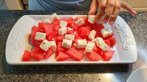 SANDIA, FETA Y MENTA | LISTA EN 5 MINUTOS