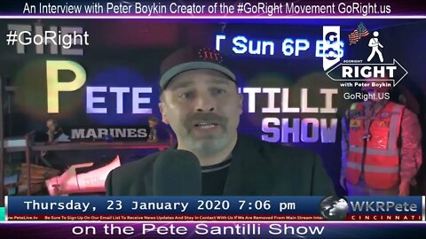 Peter Boykin on the Pete Santilli Show