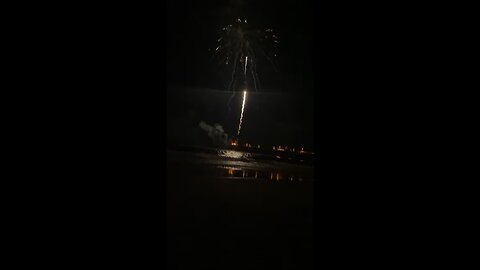 FIREWORKS ON THE BEACH!!