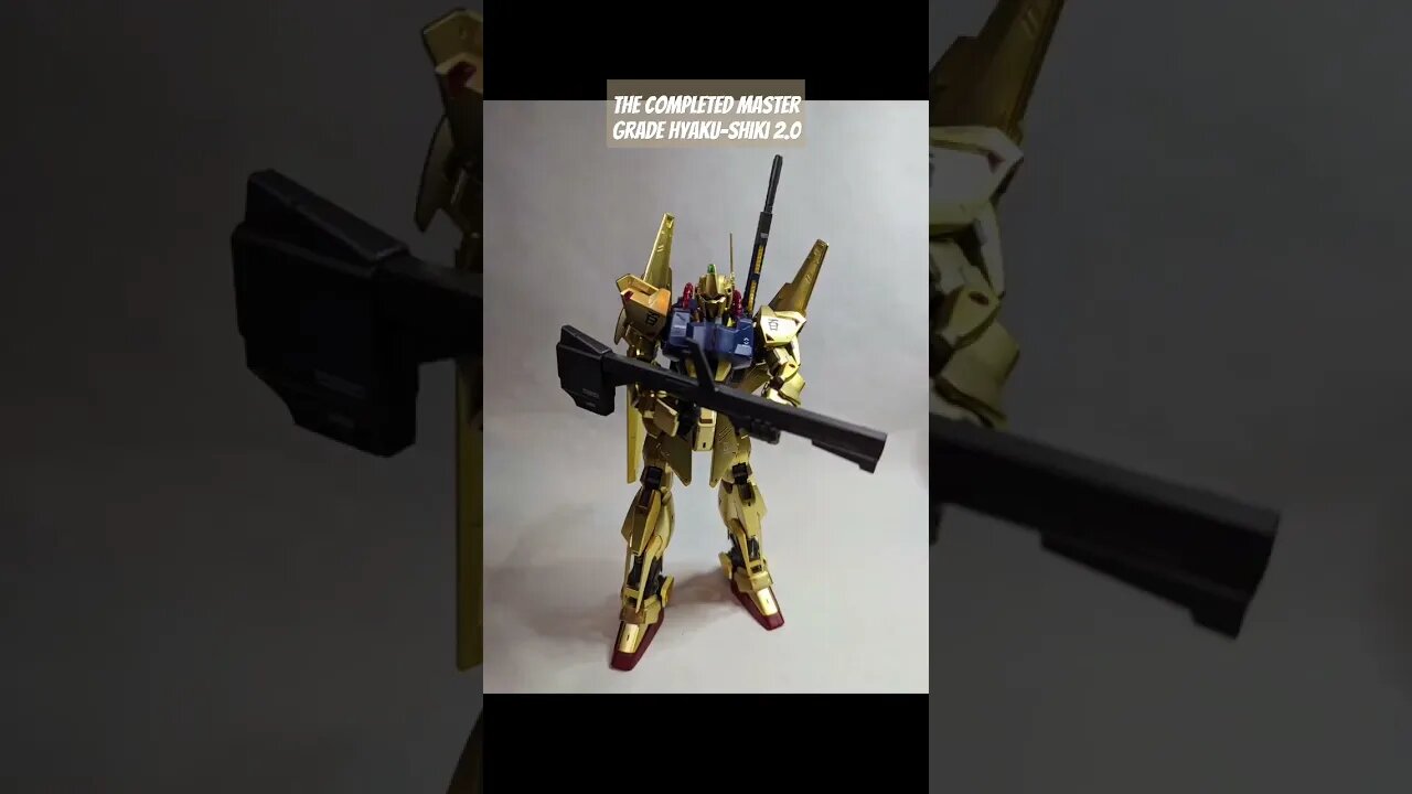 Master Grade Hyaku-Shiki 2.0 Poses #gundam #gunplabuilder #gunpla