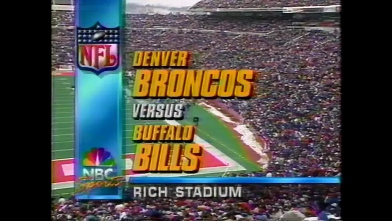 1992-12-12 Denver Broncos vs Buffalo Bills