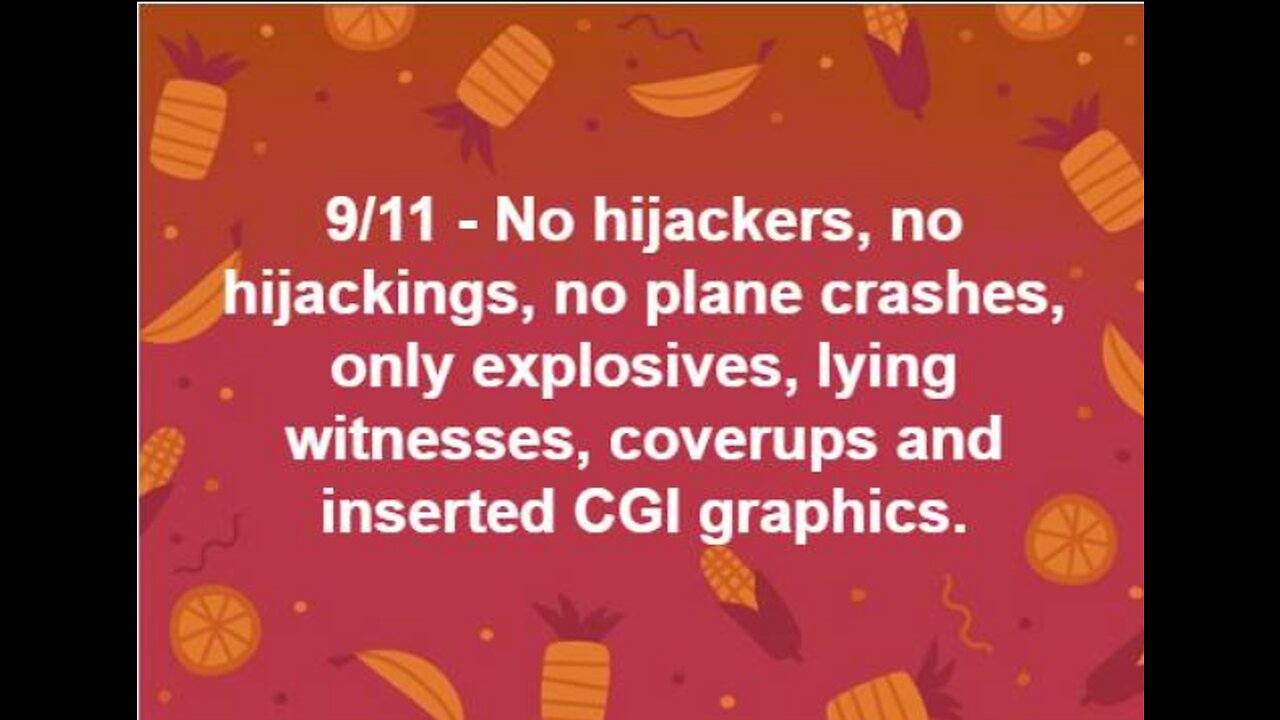 9/11 was a staged hoax