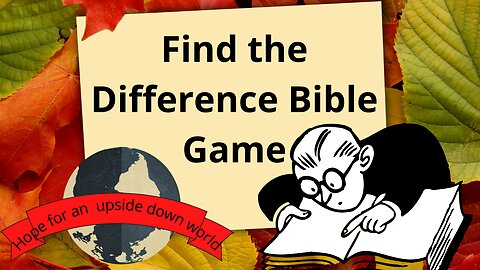 Scripture Games Find 5 Differences