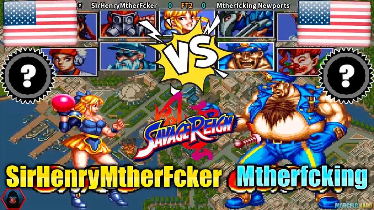 Savage Reign (SirHenryMtherFcker Vs. Mtherfcking Newports) [U.S.A. Vs. U.S.A.]