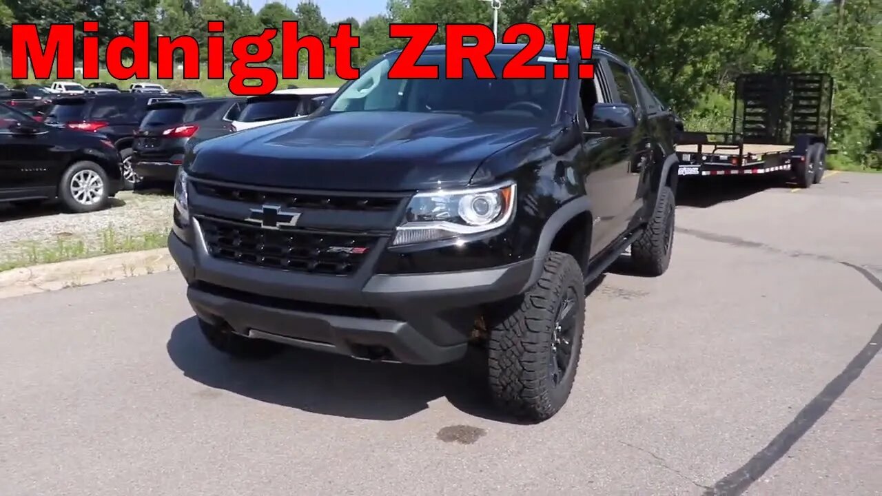 2019 Chevy Colorado ZR2 Midnight