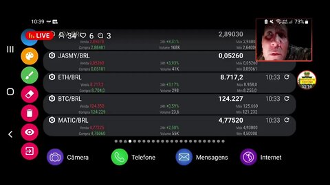 Assista: Mercado de criptomoedas. E o lazarento do bitcoin, sobe ou não? 🤣