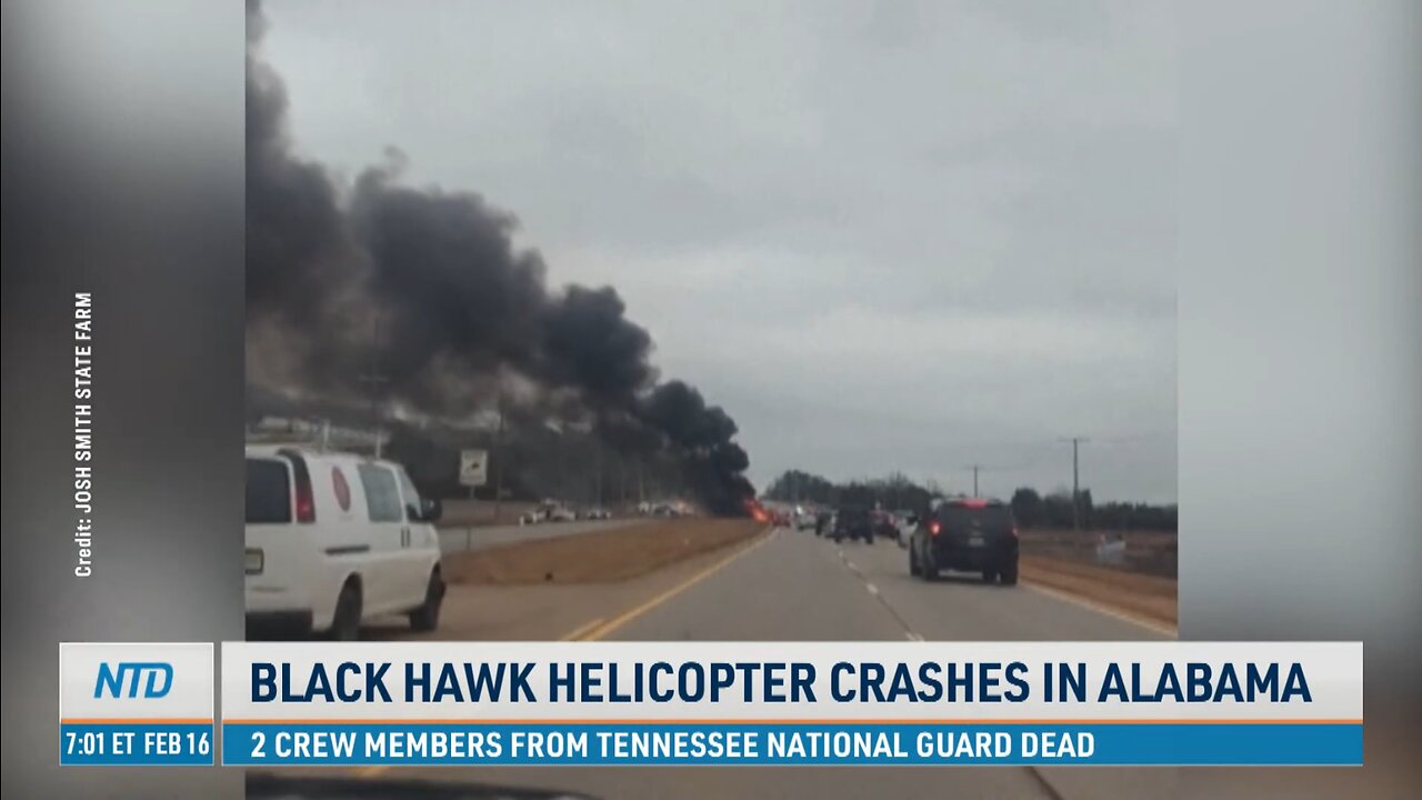 Black Hawk Helicopter Crashes in Alabama