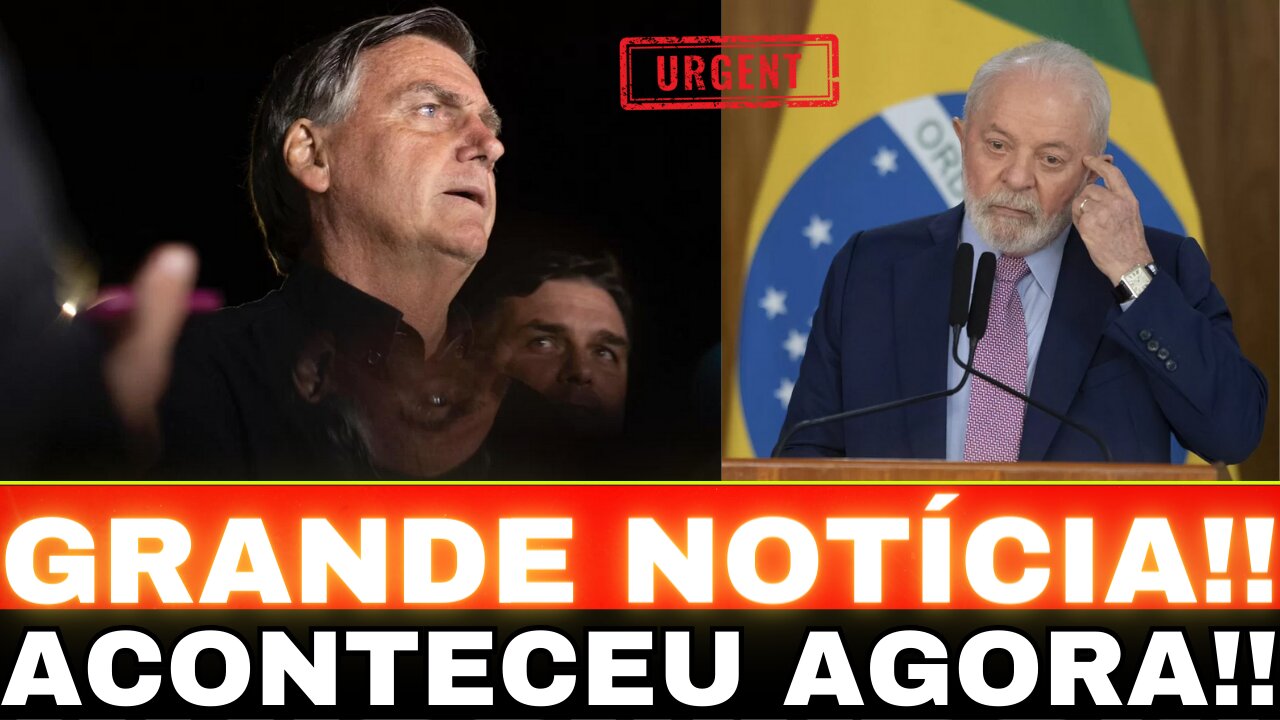 AGORA: BOLSONARO AGE RÁPIDO!! DECISÃO TOMADA!! GRANDE NOTÍCIA....