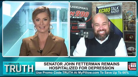 SENATOR JOHN FETTERMAN REMAINS HOSPITALIZED FOR DEPRESSION