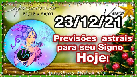 [Horóscopo do Dia] 23/12/2021previsões astrais para todos os signos Dirce Alves [Quinta-Feira]#Novo