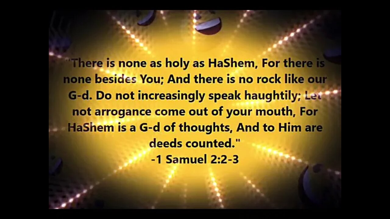 There is None as Holy as HaShem