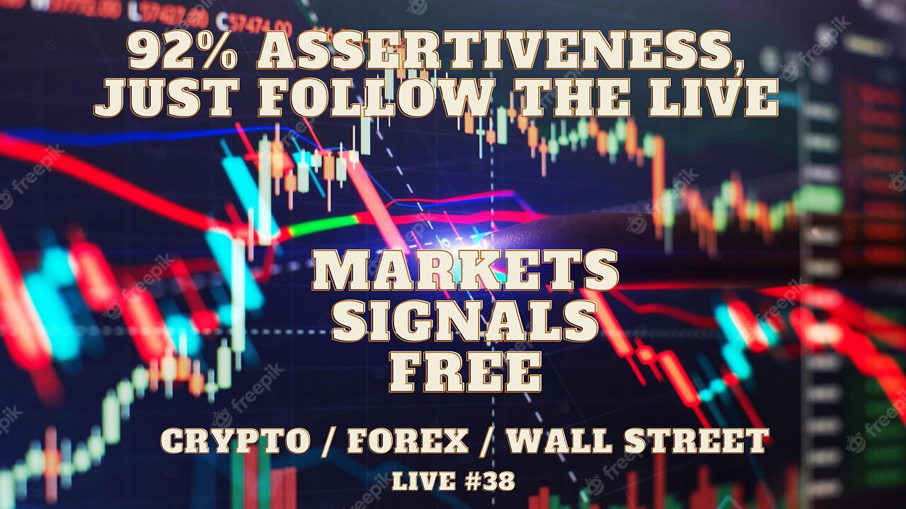 livestream operates together with me in crypto/forex/sp500 follow my live entries #38