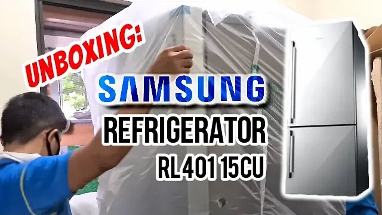 Unboxing: NEW SAMSUNG REFRIGERATOR