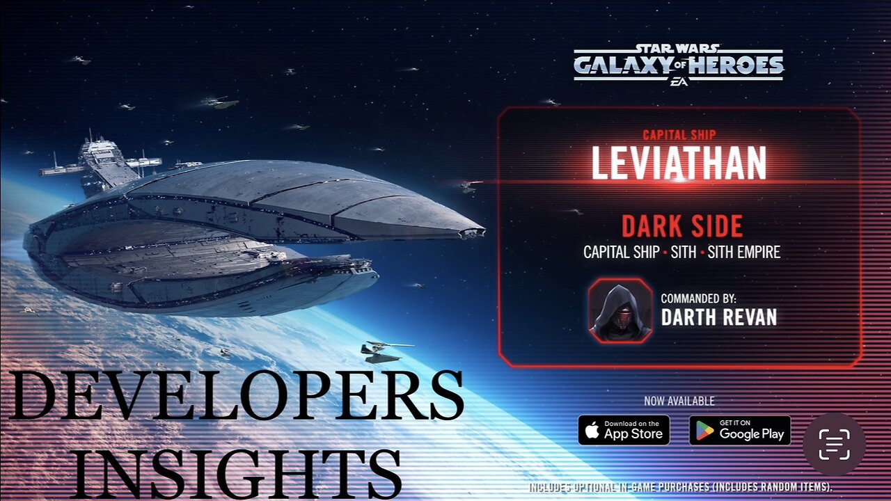 *NEW* Capital Ship Inbound: Leviathan | Developers Insights | Star Wars Galaxy of Heroes