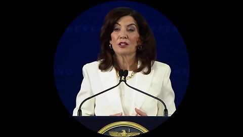 Kathy Hochul - "We must reverse the trend of people leaving our state" (Also, "get out of town")
