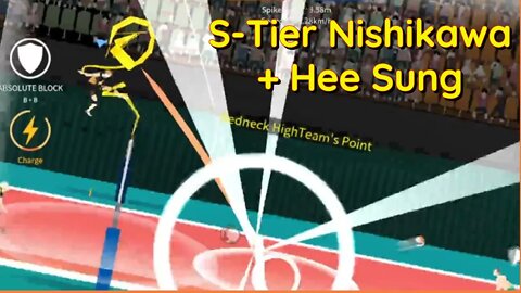 The Spike Volleyball - S-Tier Nishikawa and Hee Sung Kim Destroy Sanghyeon