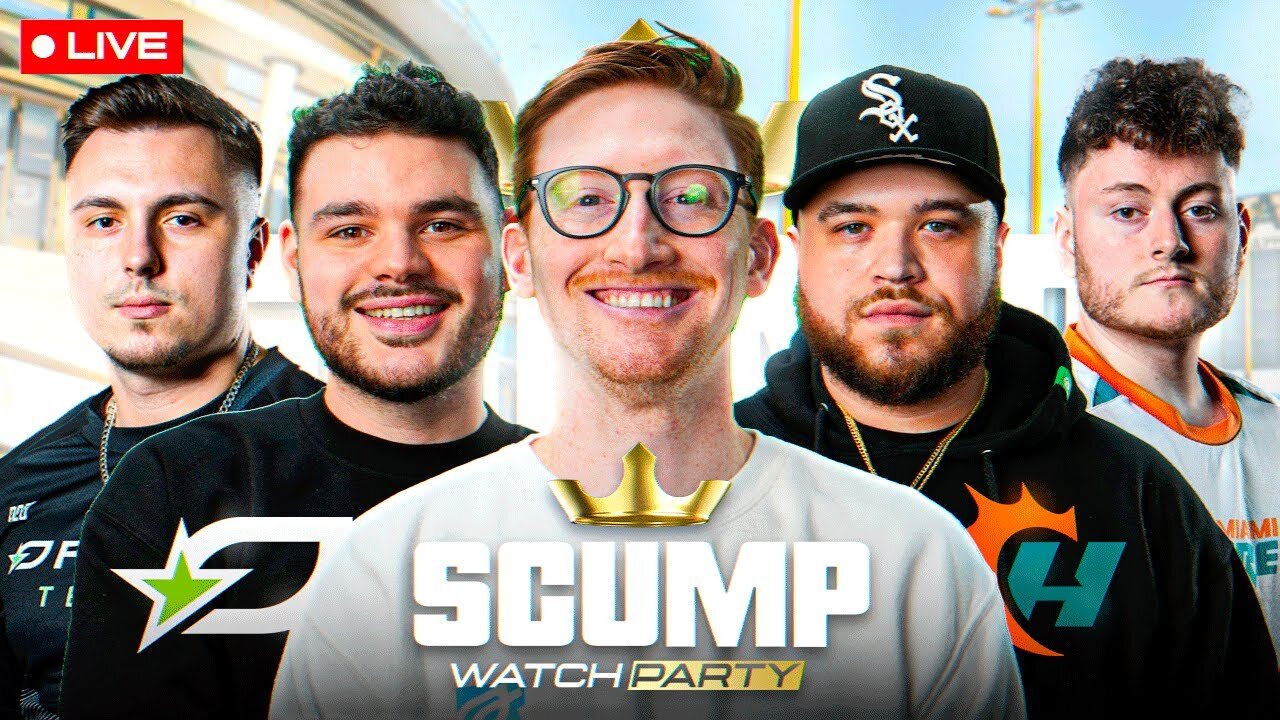 🔴LIVE - SCUMP WATCH PARTY!! - OpTic TEXAS VS MIAMI HERETICS!! _ CDL Major 4 Week 1