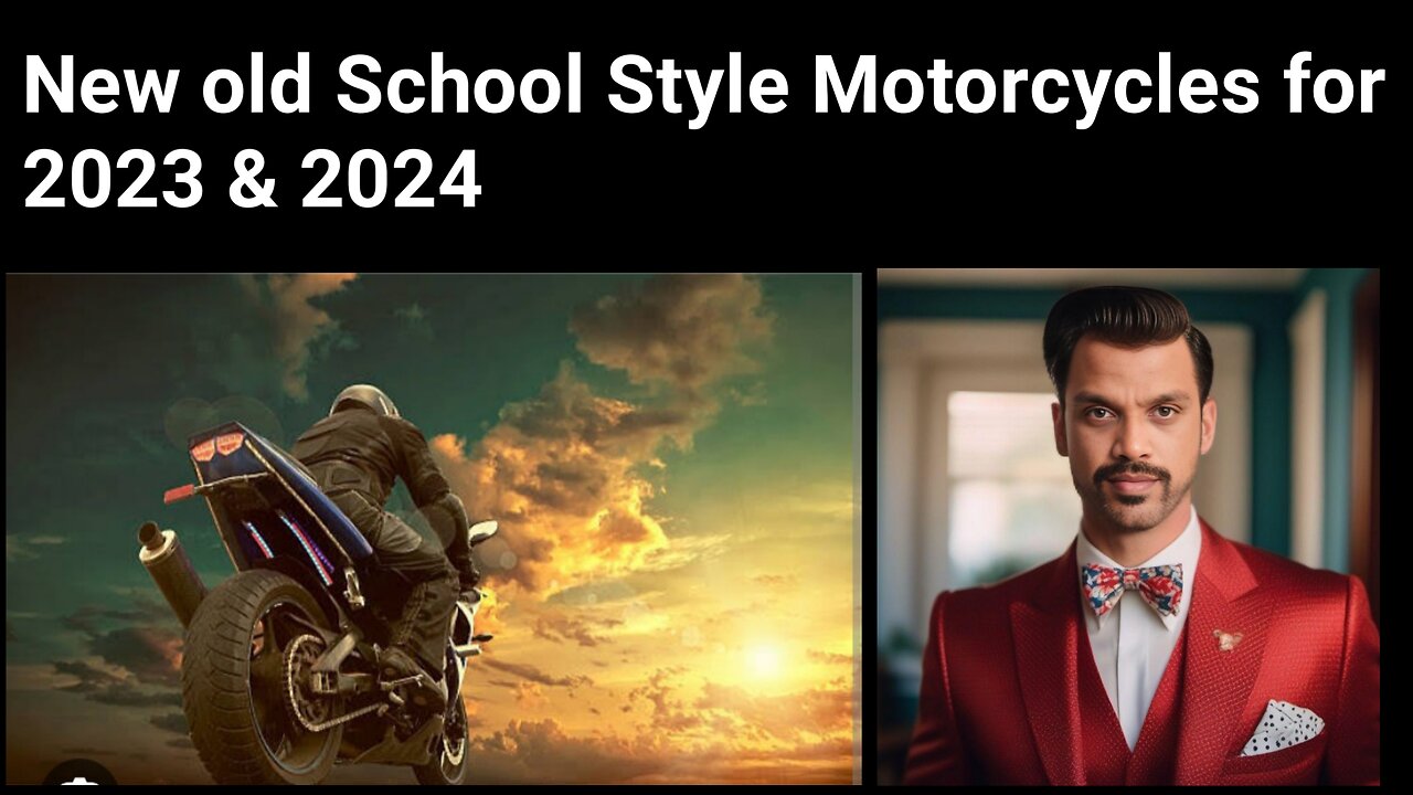 New and Old School Style Motorcycles for 2023