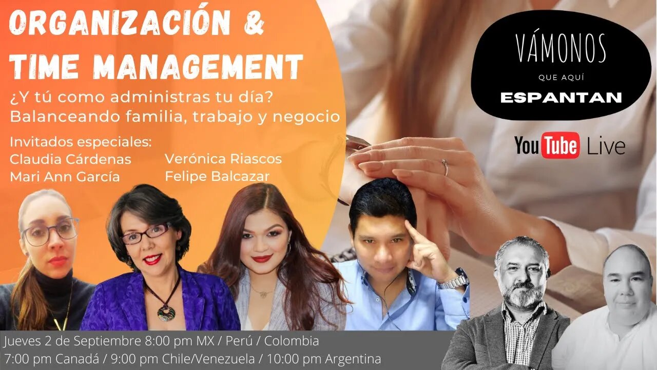 Organización & Time Management ¿y tú cómo administras tu día?