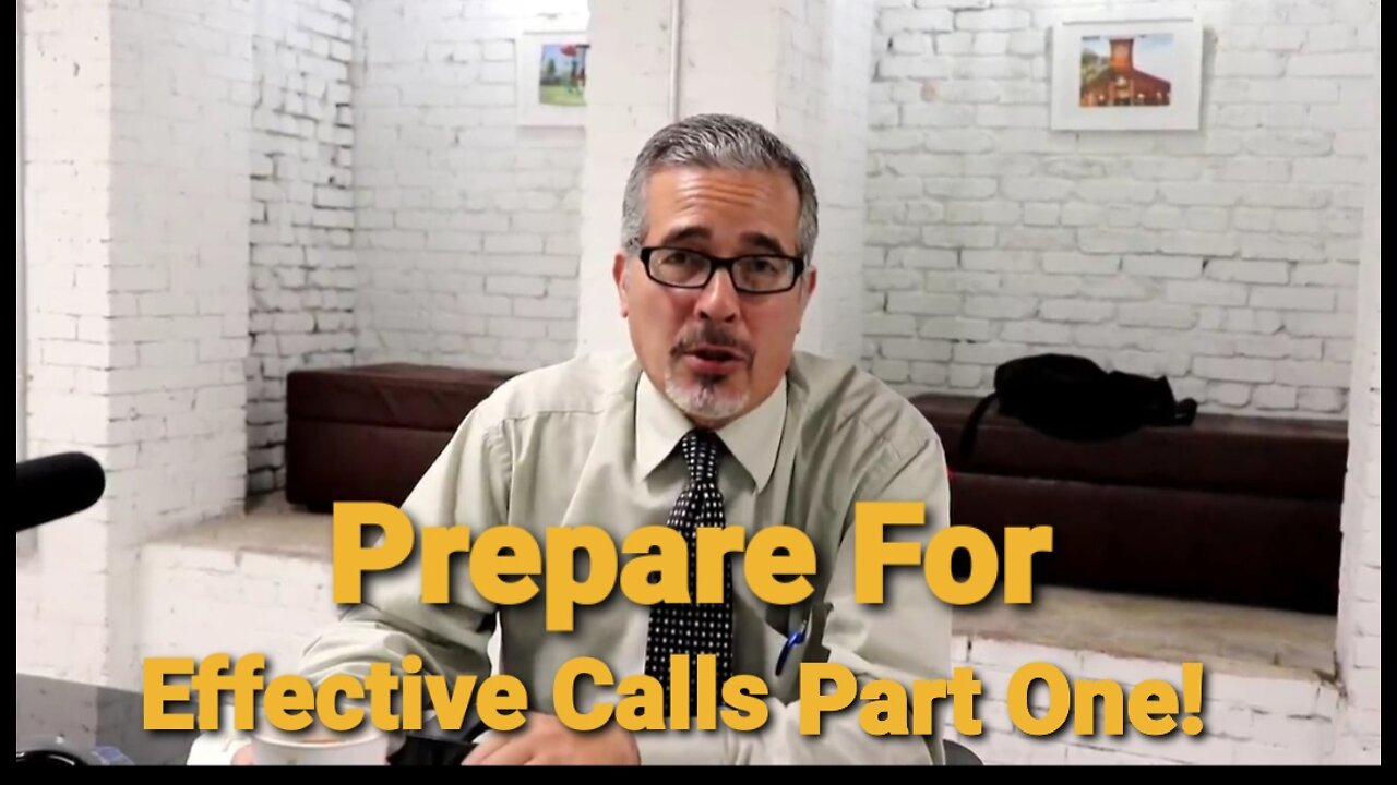 HOW TO PREPARE FOR EFFECTIVE PHONE CALLS (PART ONE) IDENTIFY THE PROSPECTS PROBLEMS