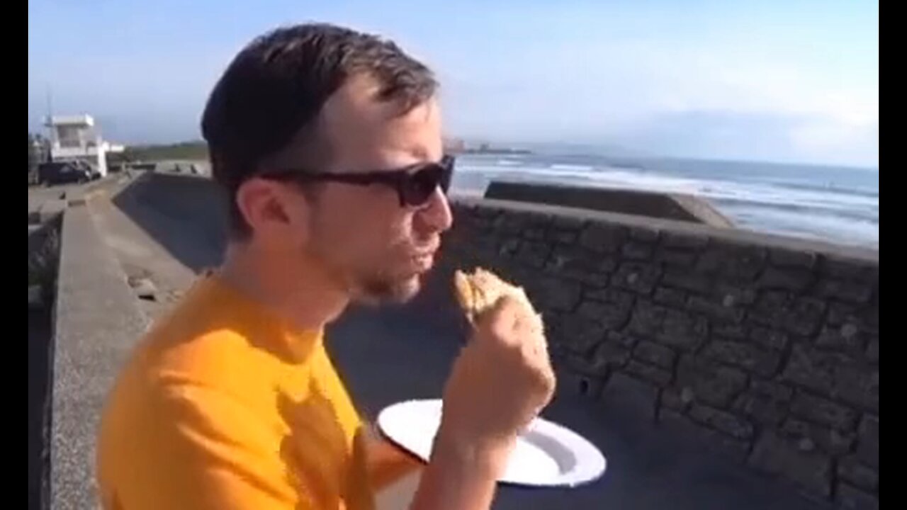 A Nice Meal At The Beach Interrupted