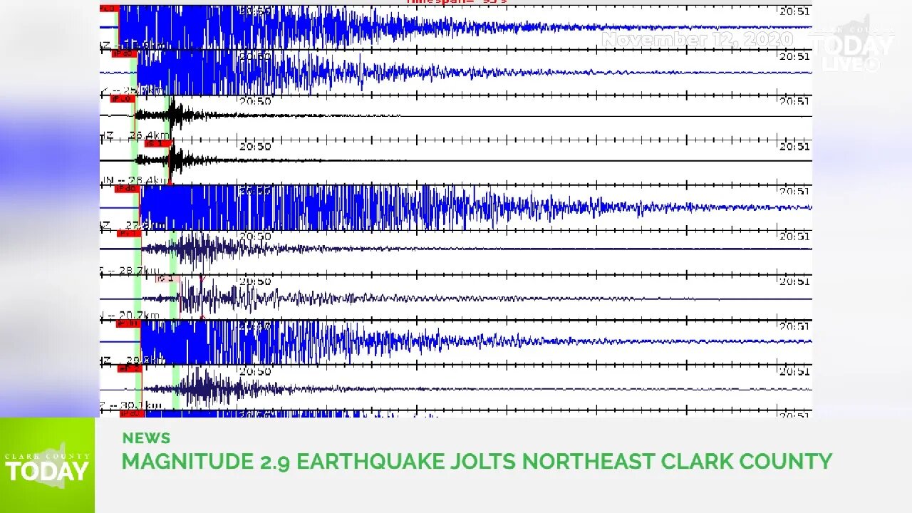 Small earthquake jolts parts of Clark County