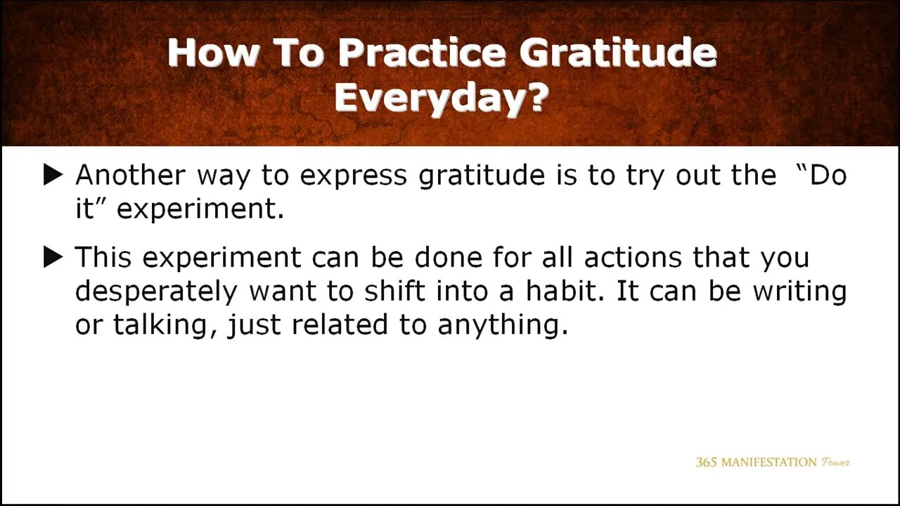6 0 Expressing Gratitude For Everything 365 Manifestation Power