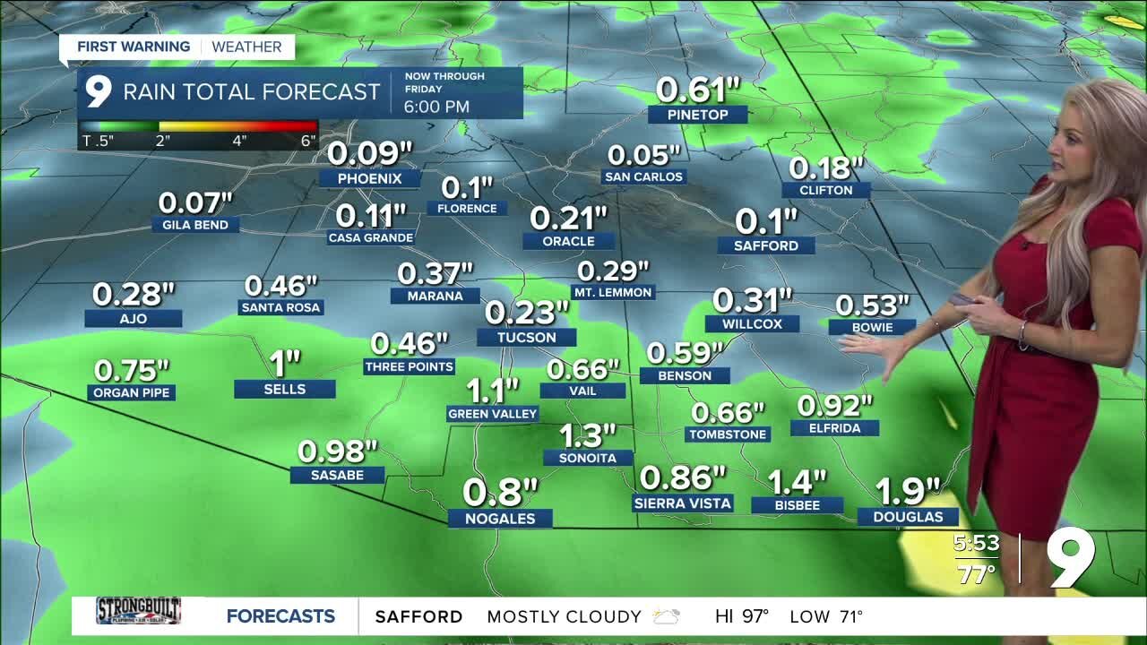 An active monsoon pattern returns