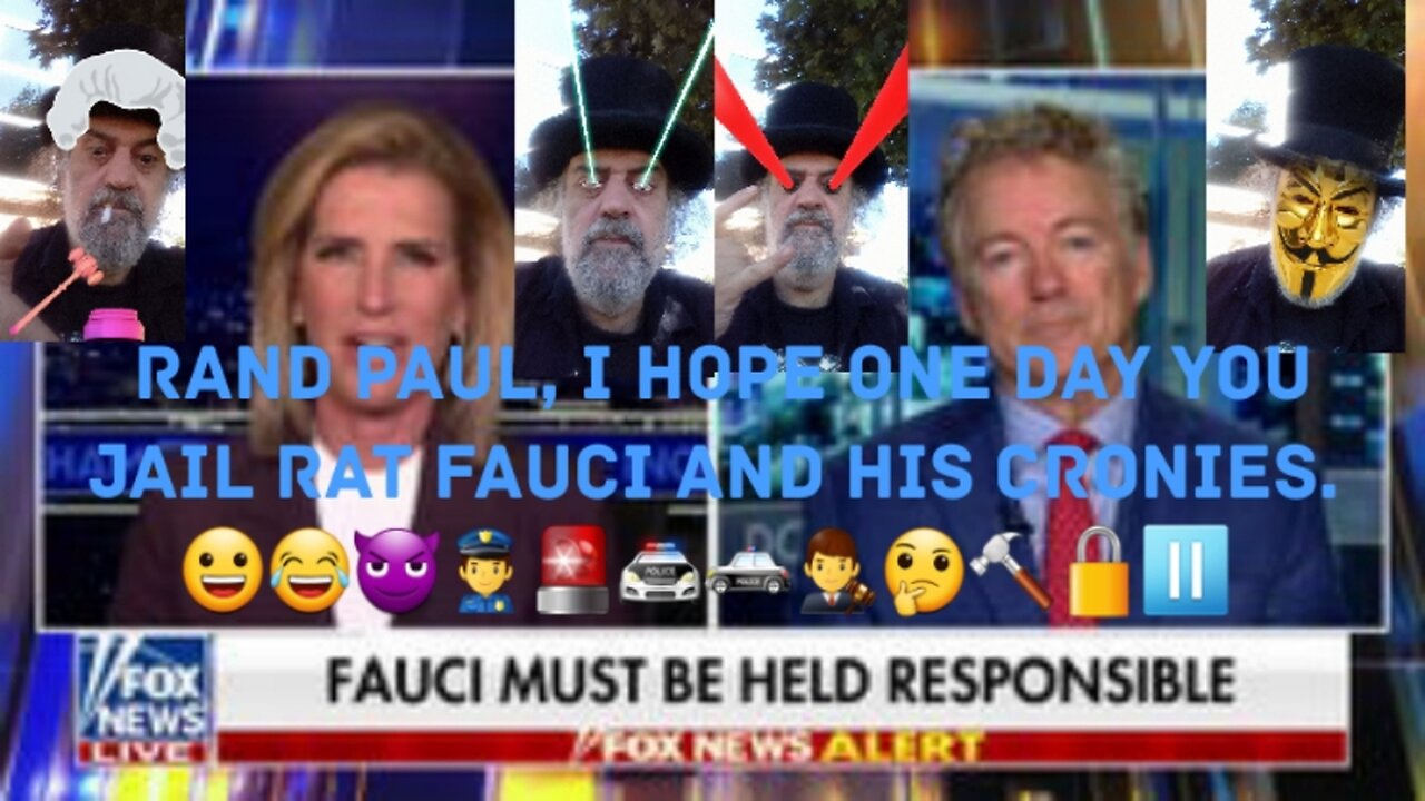 Rand Paul Says Fauci And Wuhan Lab Gang Are Guilty. 😀😂😈👮‍♂️🚨🚔🚓👨‍⚖️🤔🔨🔒⏸