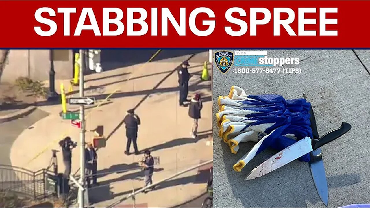 NYC stabbing spree: 2 dead, 1 hurt