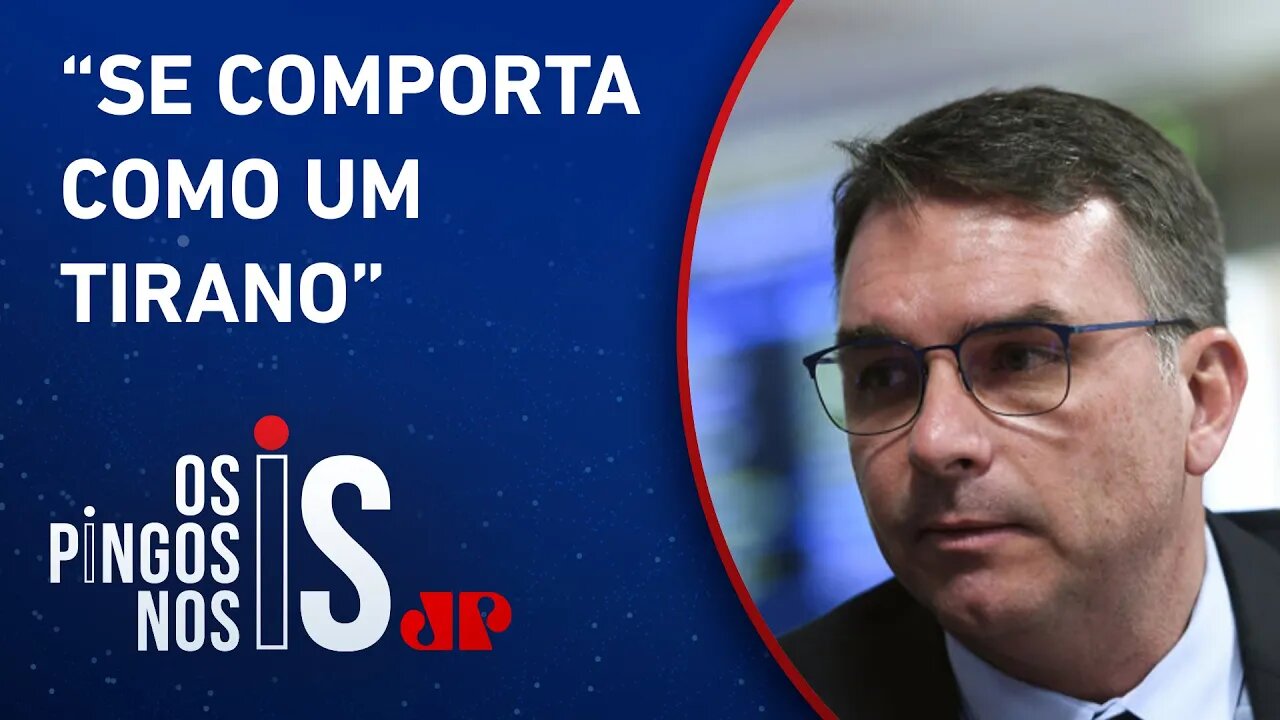 Flávio Bolsonaro vai na contramão de Valdemar Costa Neto e afirma que não quer Dino no STF